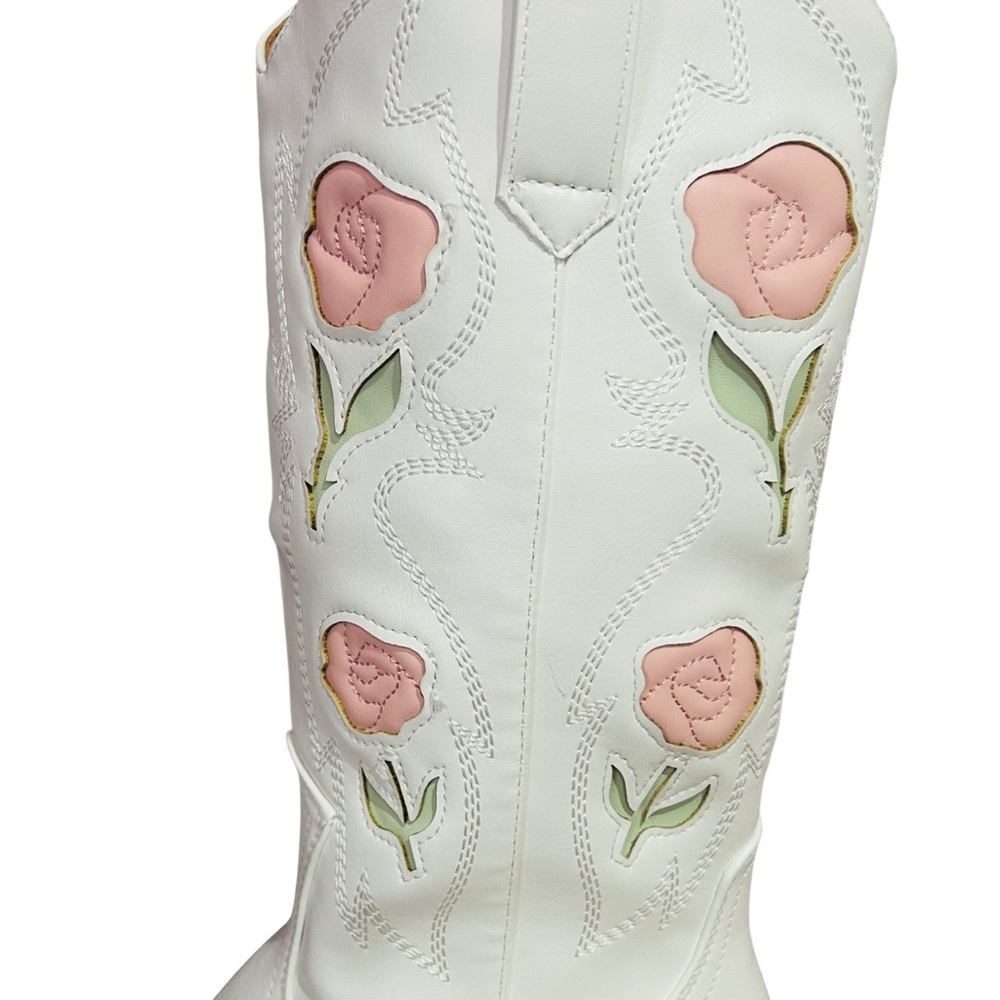 WOMEN’S KNEE HIGH COWBOY BOOTS (WILLA-8) - Picture 8 of 9